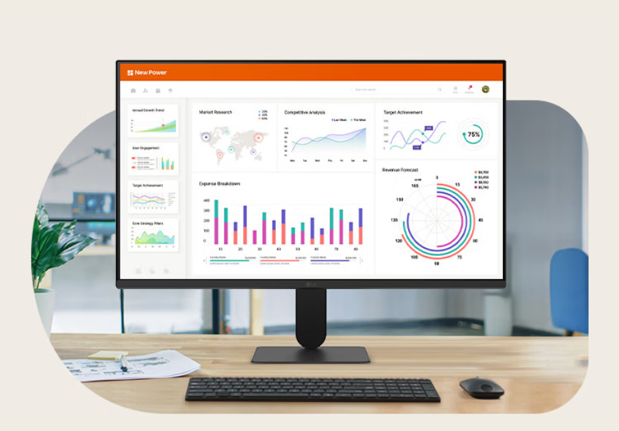 LG 24U411B monitor