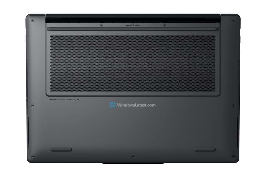 Lenovo Yoga Pro 9n Cooling and Vents