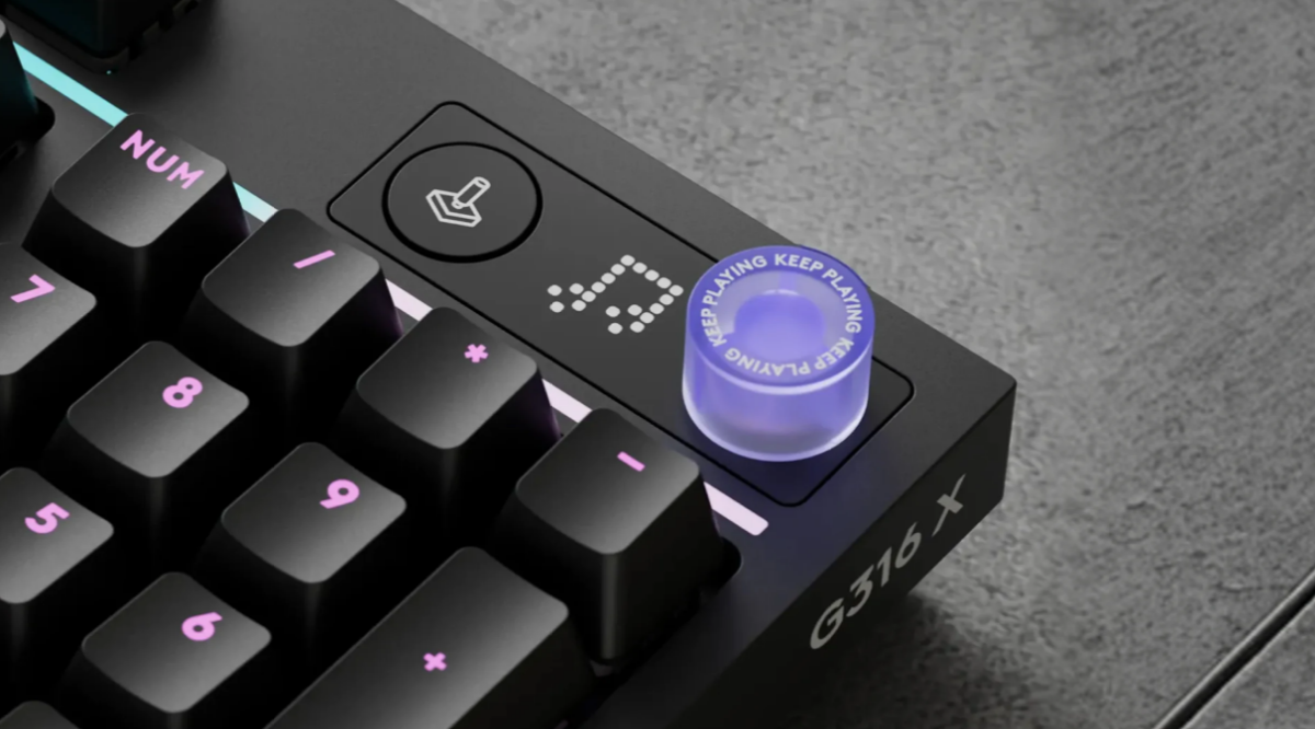 Logitech launches G316 X 98 gaming keyboard with 8,000Hz polling and hot-swappable switches