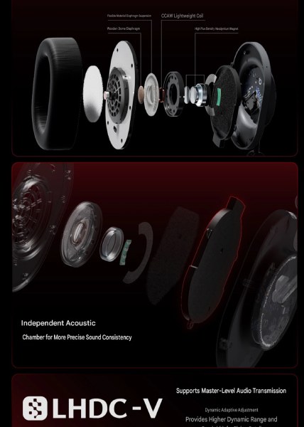 Moondrop Edge 2 wireless headphones specs