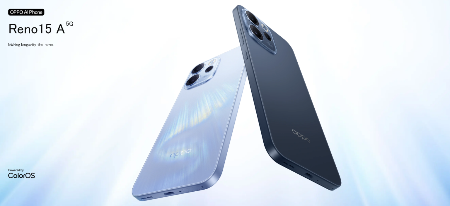 Spesifikasi OPPO Reno 15A