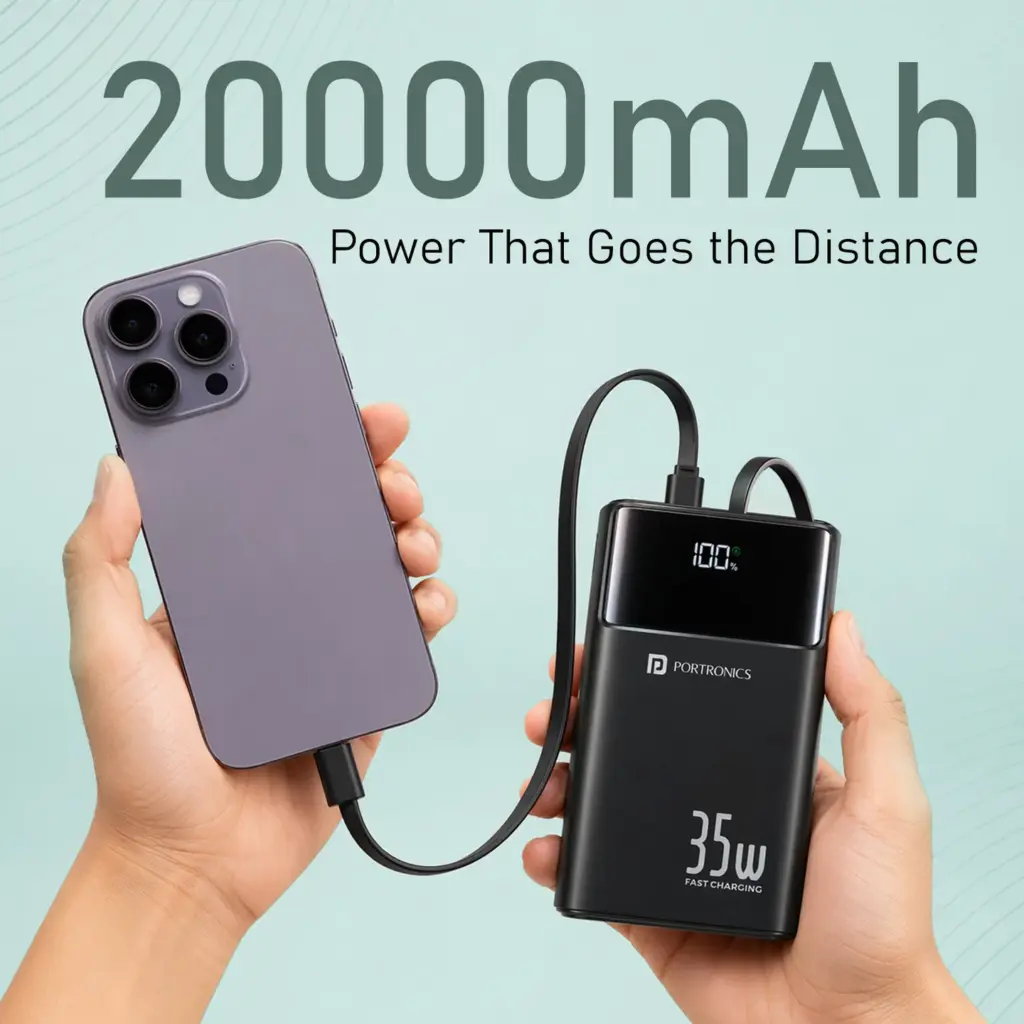 Portronics Titan 35 20000mAh power bank