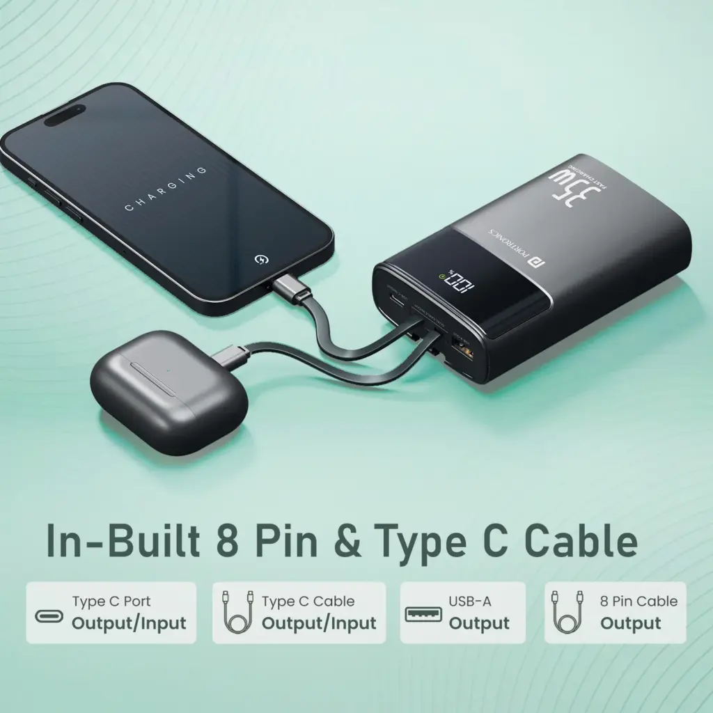 Portronics Titan 35 20000mAh power bank