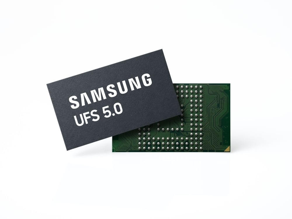 Samsung unveils UFS 5.0 storage for on-device AI
