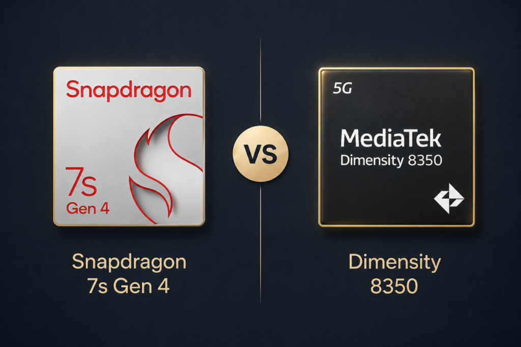 Snapdragon 7s Gen 4 vs Dimensity 8350