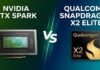 Qualcomm Snapdragon X2 Elite vs Nvidia RTX Spark: ARM chip for Windows, but which is better? Snapdragon X2 Elite versus Nvidia RTX Spark