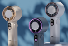 TEMPT launches ICY portable fan with built-in 18°C cooling plate & up to 12-hour runtime TEMPT ICY Portable Fan