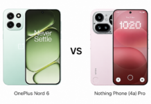 OnePlus Nord 6 vs Nothing Phone (4a) Pro: Performance, Camera, and Battery Compared oneplus vs nothing