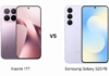 Xiaomi 17T vs Samsung Galaxy S25 FE Comparison: Display, Camera, Battery & Performance Xiaomi vs Samsung