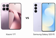 Xiaomi 17T vs Samsung Galaxy S25 FE Comparison: Display, Camera, Battery & Performance Xiaomi vs Samsung