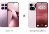 Xiaomi 17T vs Nothing Phone (4a) Pro: Full Specs Comparison xiaomi vs nothing
