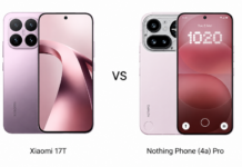 Xiaomi 17T vs Nothing Phone (4a) Pro: Full Specs Comparison xiaomi vs nothing