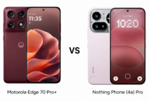 Motorola Edge 70 Pro+ vs Nothing Phone (4a) Pro: One Clearly Offers Better Value moto vs nothing
