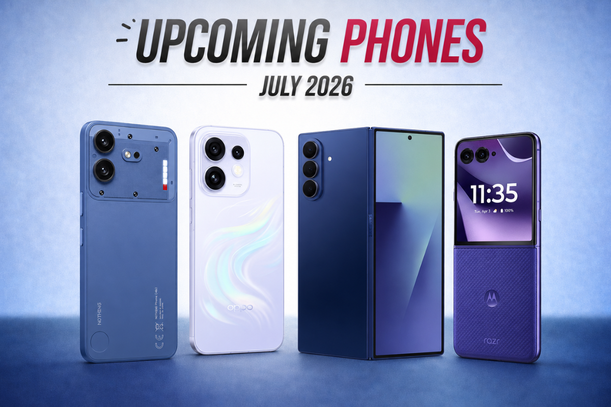 Top 5 upcoming smartphone launches in July 2026 - Gizmochina