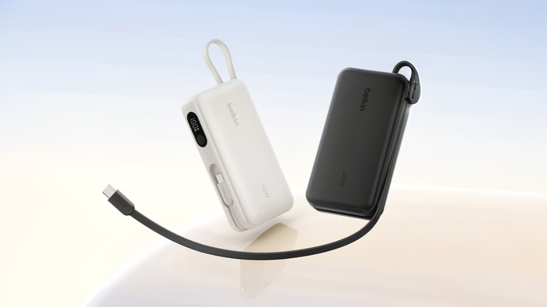 Belkin launches 10,000mAh 45W power bank with built-in USB-C cable