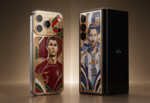 Caviar launches limited-edition Messi and Ronaldo phones with 24K gold finishes Caviar Messi and Ronaldo editions