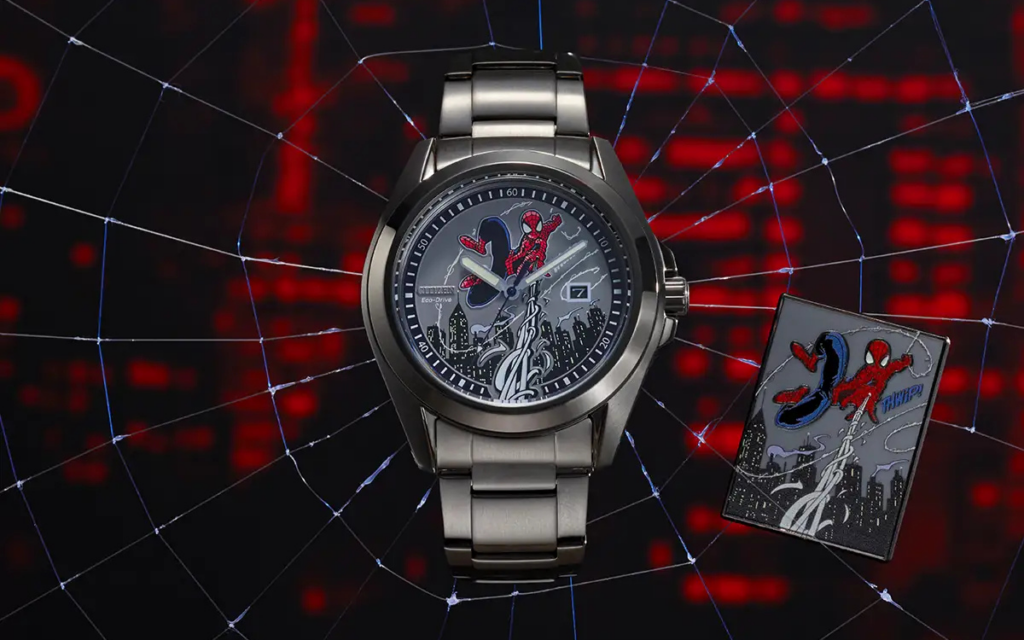 Citizen Spider-Man Eco-Drive watch