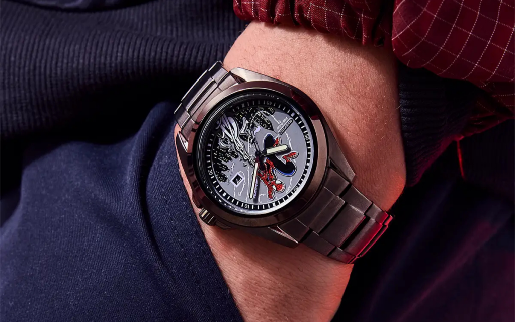 Citizen Spider-Man Eco-Drive watch