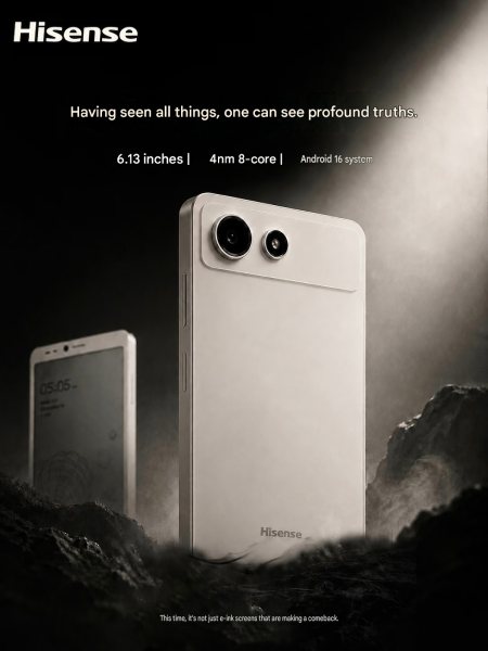 Hisense A10 e-ink phone