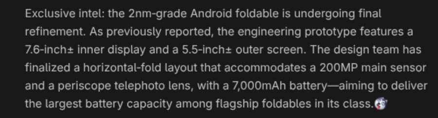 Honor wide foldable battery camera specs leak