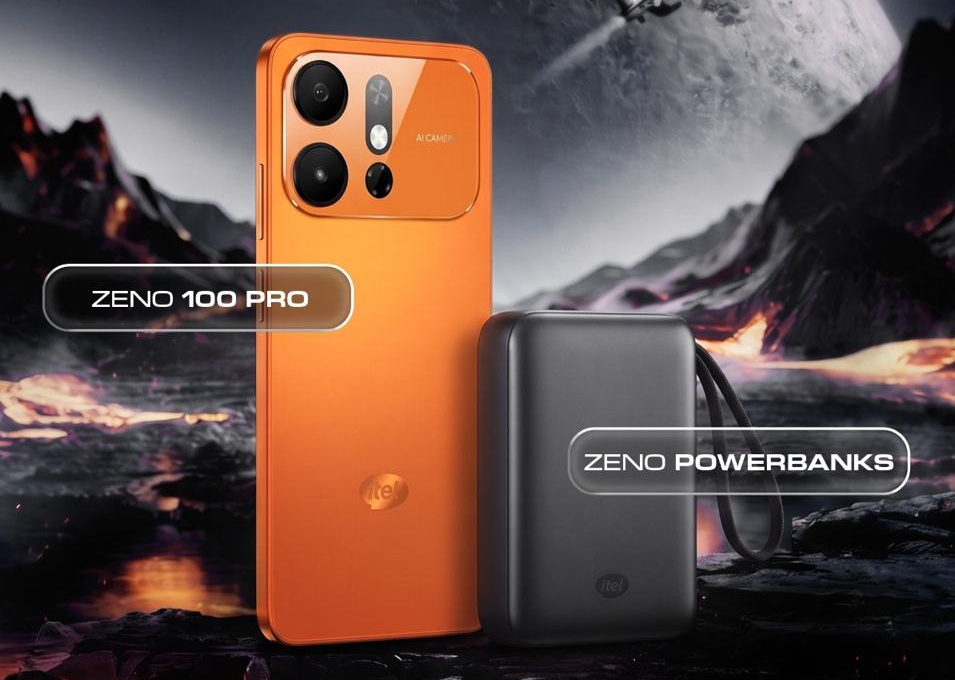 Itel Zeno 100 Pro and powerbank