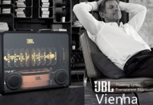 JBL launches Vienna floating lyrics speaker with 18.5-inch display and 100W sound JBL Vienna Speaker Launch Specs Price