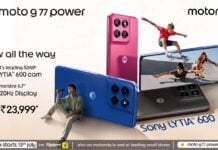 Moto G77 Power is here with a 7,000mAh battery and Sony LYT-600 camera for under Rs 26,000 Moto G77 Power