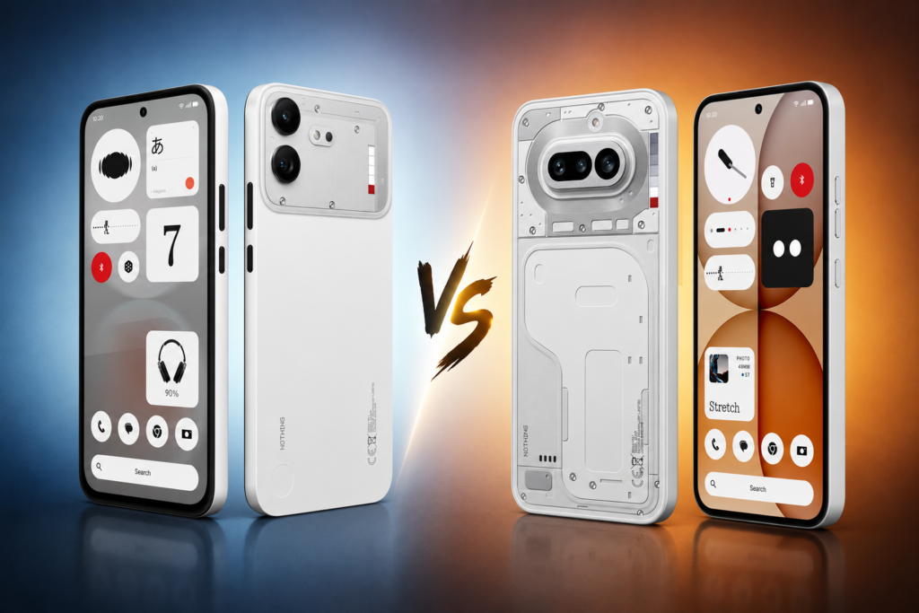 Nothing Phone 4b vs Phone 4a