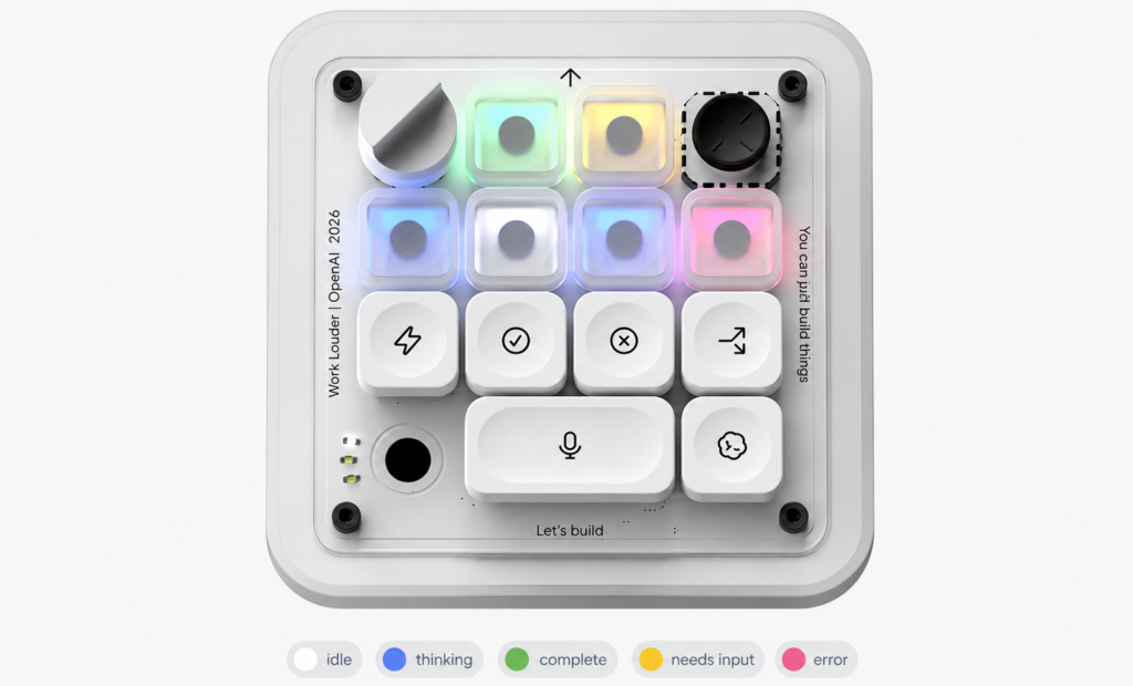 OpenAI Codex Micro keyboard