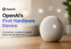 OpenAI’s first device could be a screenless AI speaker that moves OpenAI speaker (AI-generated image)