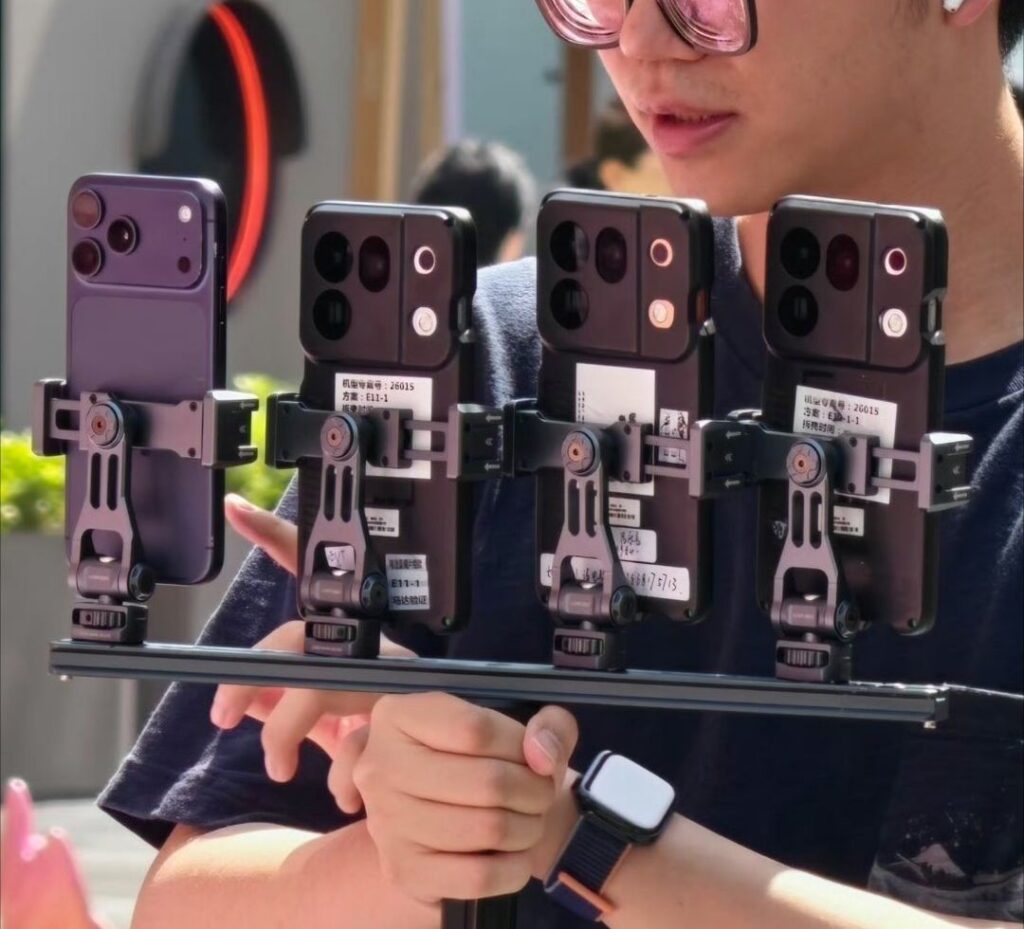Oppo FInd X10 series live shot