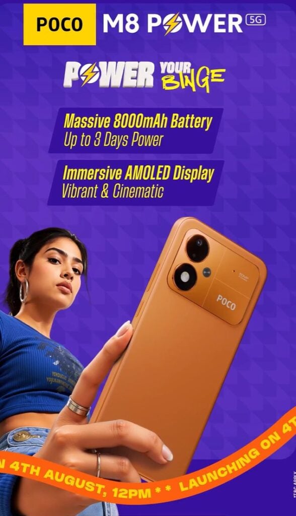 Poco M8 Power launch date-