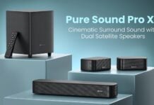 Portronics launches Pure Sound Pro X2, a 150W 5.1-channel home theater system with soundbar Portronics Pure Sound Pro X2