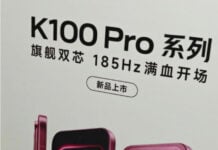 New Redmi K100 Pro poster leaks design and confirms 185Hz display, dual-core processor Redmi K100 Pro Poster Leak