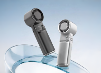 Rogbid launches Breeze handheld fan with metal unibody, cooling plate & LED light Rogbid Breeze
