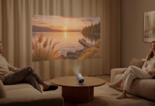 Samsung launches Freestyle+ projector in the US with Vision AI, 360° sound & brighter picture Samsung Freestyle Plus 2026