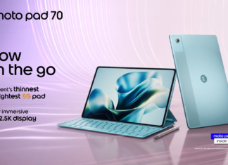 Moto Pad 70 Flipkart microsite confirms 12.1-inch 2.5K display, Moto Pen, 5G connectivity