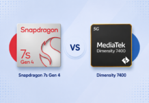 Snapdragon 7s Gen 4 vs Dimensity 7400: Benchmark score, spec sheet, and more Snapdragon 7s Gen 4 vs Dimensity 7400