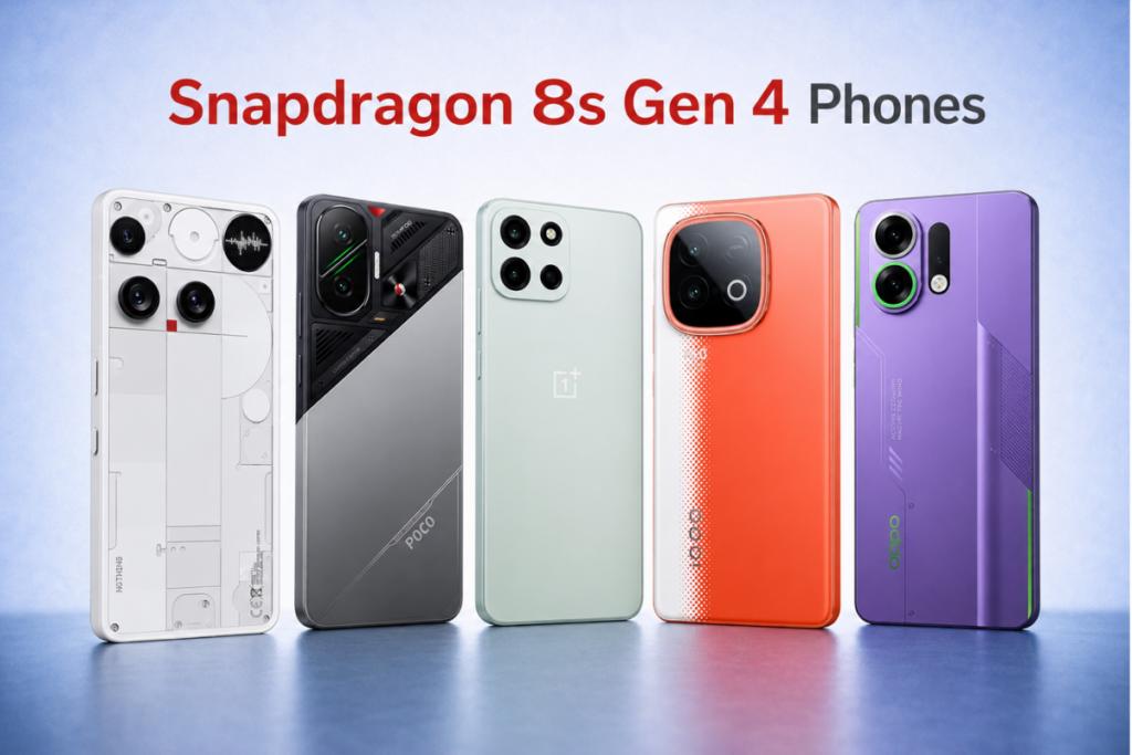 Snapdragon 8s Gen 4 phones