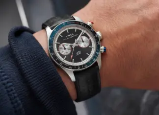 Timex launches new vintage racing-inspired watch with meca-quartz chronograph Timex Waterbury Heritage America 250