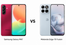 Samsung Galaxy M47 vs Motorola Edge 70 Fusion: Specs, Camera, Battery & Price Compared samsung vs motorola