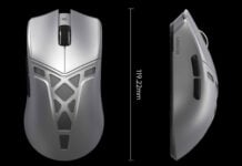 Lenovo Legion Y7MG gaming mouse launches with PixArt PAW3950 sensor, 8,000Hz polling rate, aluminum alloy top shell