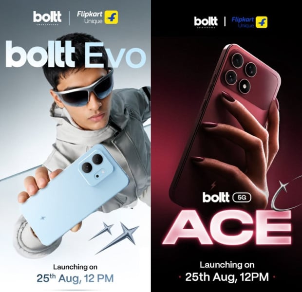 Boltt Ace and Evo smartphones