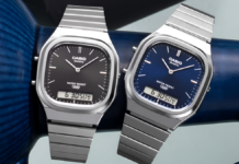 Casio launches new AQ-240E watches with sleek navy and glossy black retro styling Casio AQ-240E watches