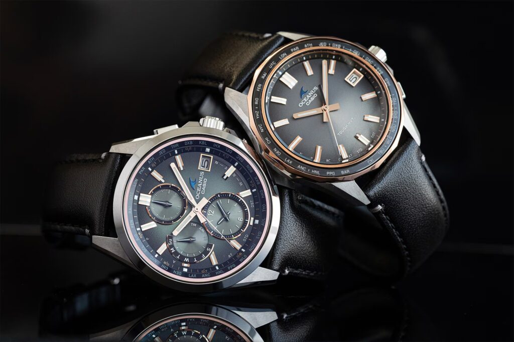 Casio Retro Tone Collection Oceanus watches