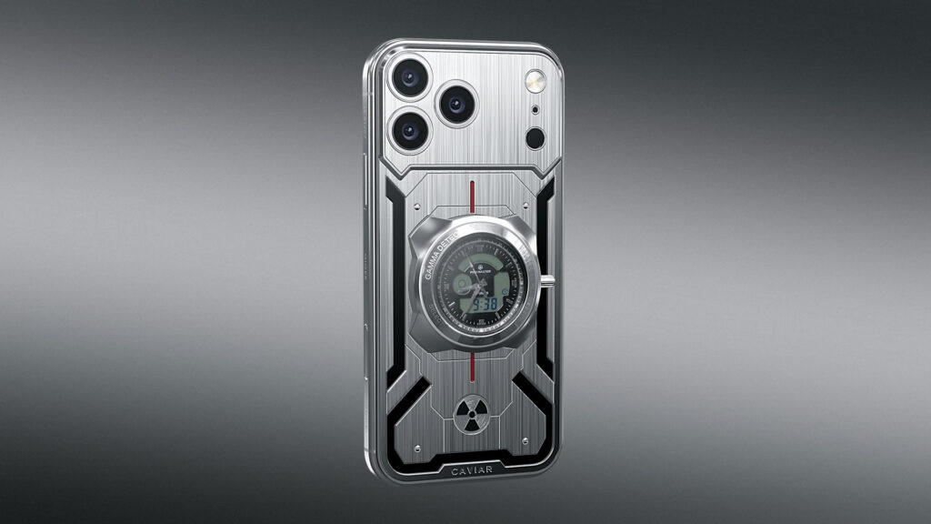 Caviar iPhone 17 Pro Built-In Geiger Counter