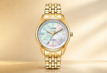 Citizen launches stunning new Eco-Drive Peyten watch with a gold-tone finish Citizen Peyten EM1232-59D watch