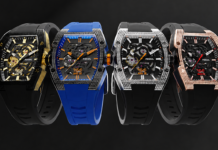 Fossil Machine X-1 brings racing-inspired design and exposed mechanics to the wrist Fossil Machine X-1