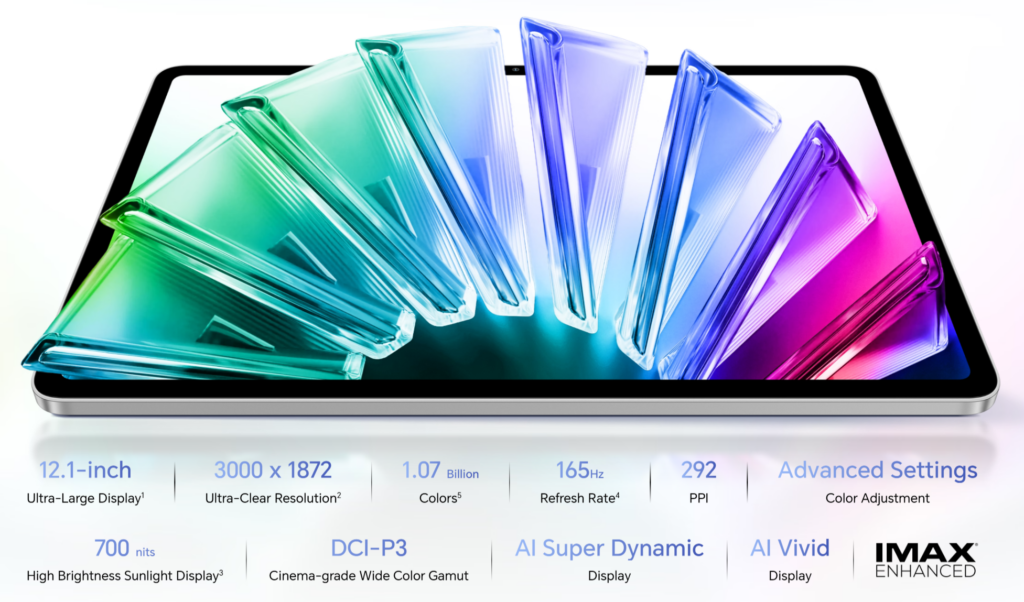 Hhonor Pad 20 Pro display
