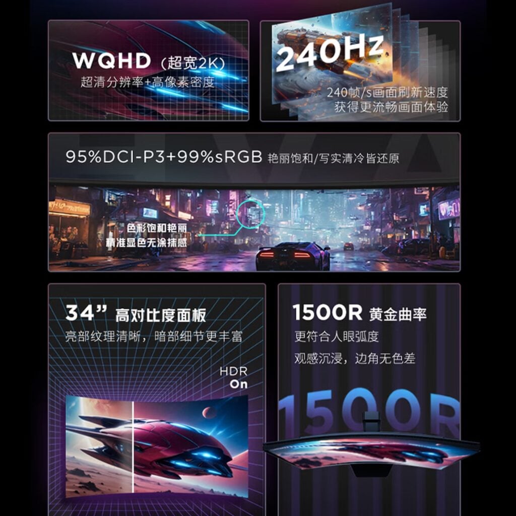 Lenovo Legion 34W-2C gaming monitor